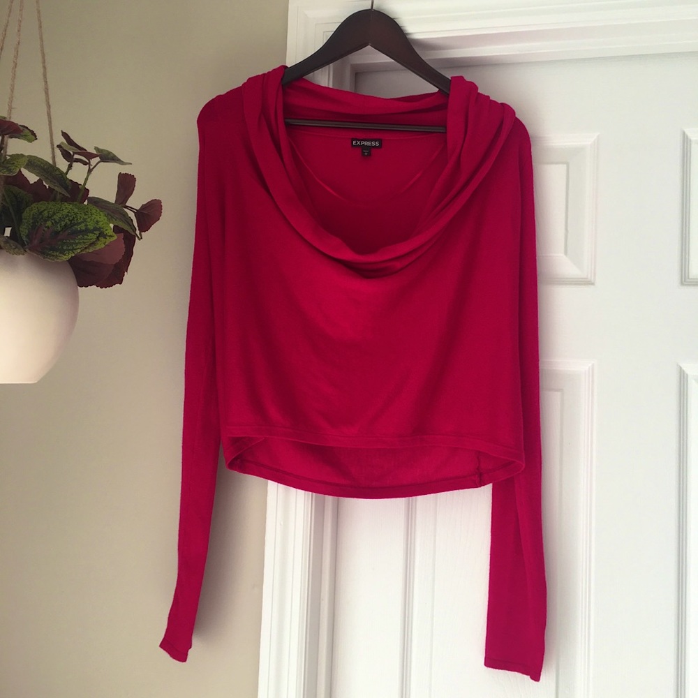 Express off the shoulder sweater